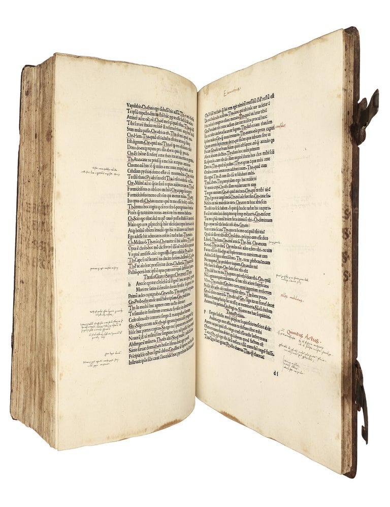 Opera [Bucolica, Georgica, Aeneis, with argumenta (comm. Servius)]. Add: Maphaeus Vegius: Liber XIII Aeneidos. Additional texts
