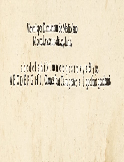 Opera [Bucolica, Georgica, Aeneis, with argumenta (comm. Servius)]. Add: Maphaeus Vegius: Liber XIII Aeneidos. Additional texts