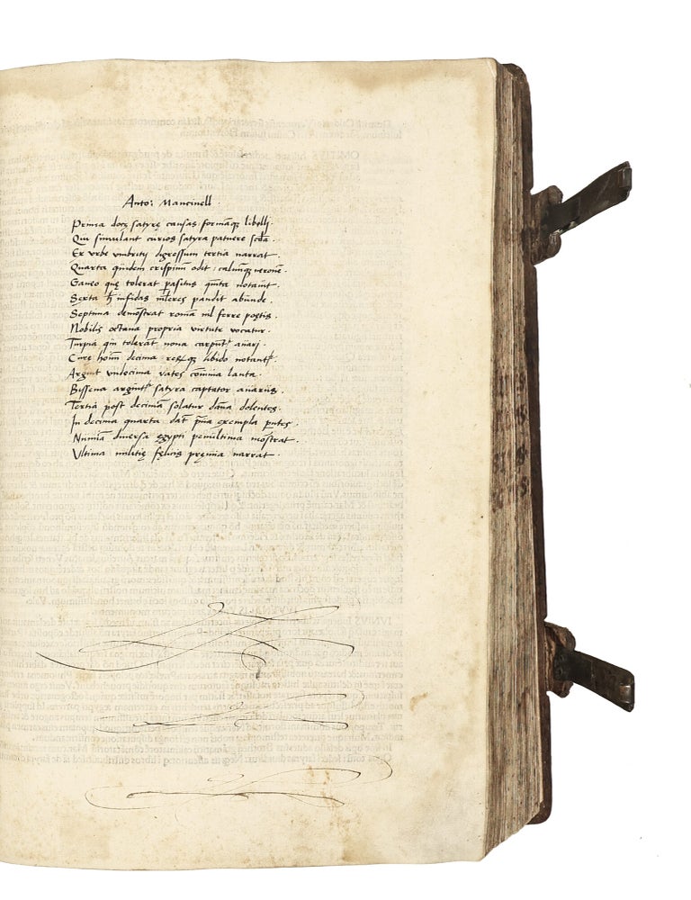 Opera [Bucolica, Georgica, Aeneis, with argumenta (comm. Servius)]. Add: Maphaeus Vegius: Liber XIII Aeneidos. Additional texts