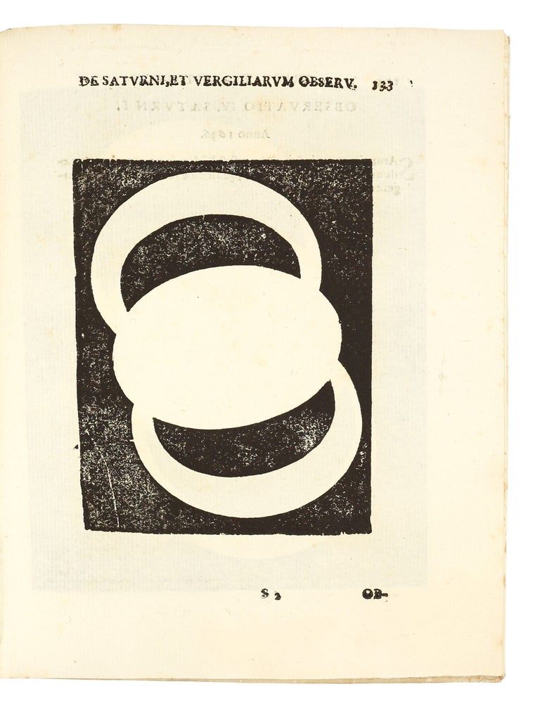 Novae Coelestium Terrestriumq[ue] Rerum Observationes, et fortasse hactenus non vulgatae &agrave; Francisco Fontana, specillis a se inventis, et ad summam perfectionem perductis editae.