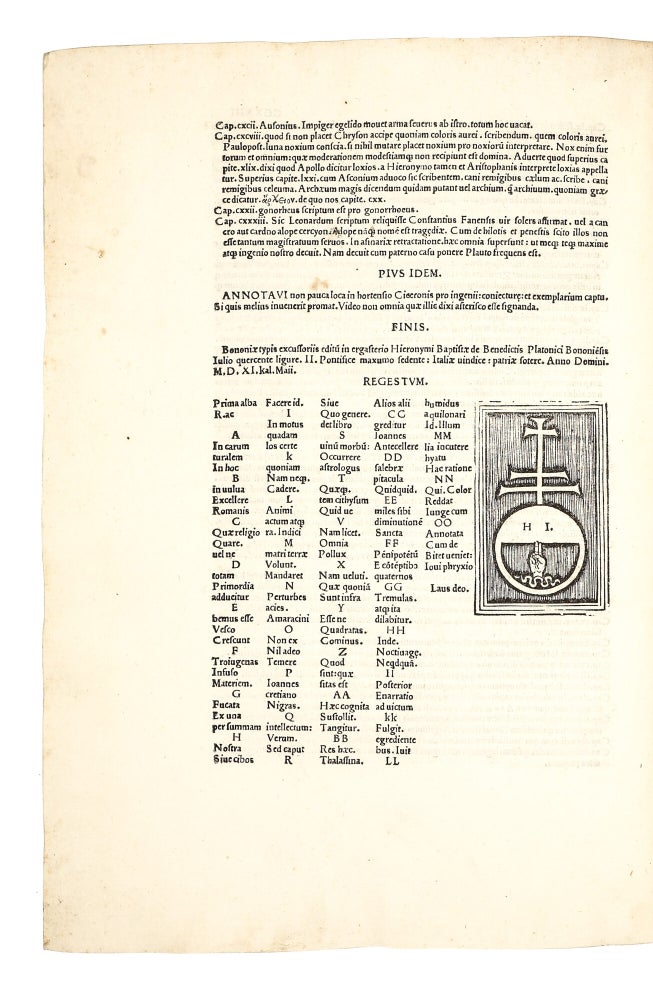 In Carum Lucretium poetam commentarii a Ioanne Baptista Pio editi: codice Lucretiano diligenter emendato