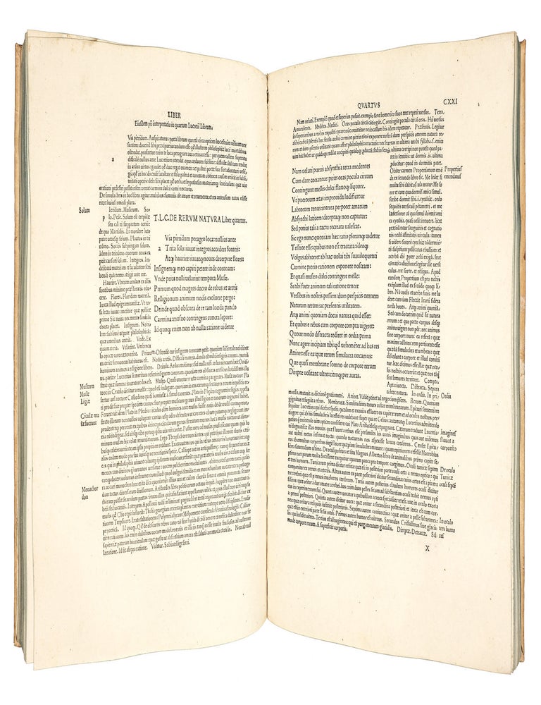 In Carum Lucretium poetam commentarii a Ioanne Baptista Pio editi: codice Lucretiano diligenter emendato