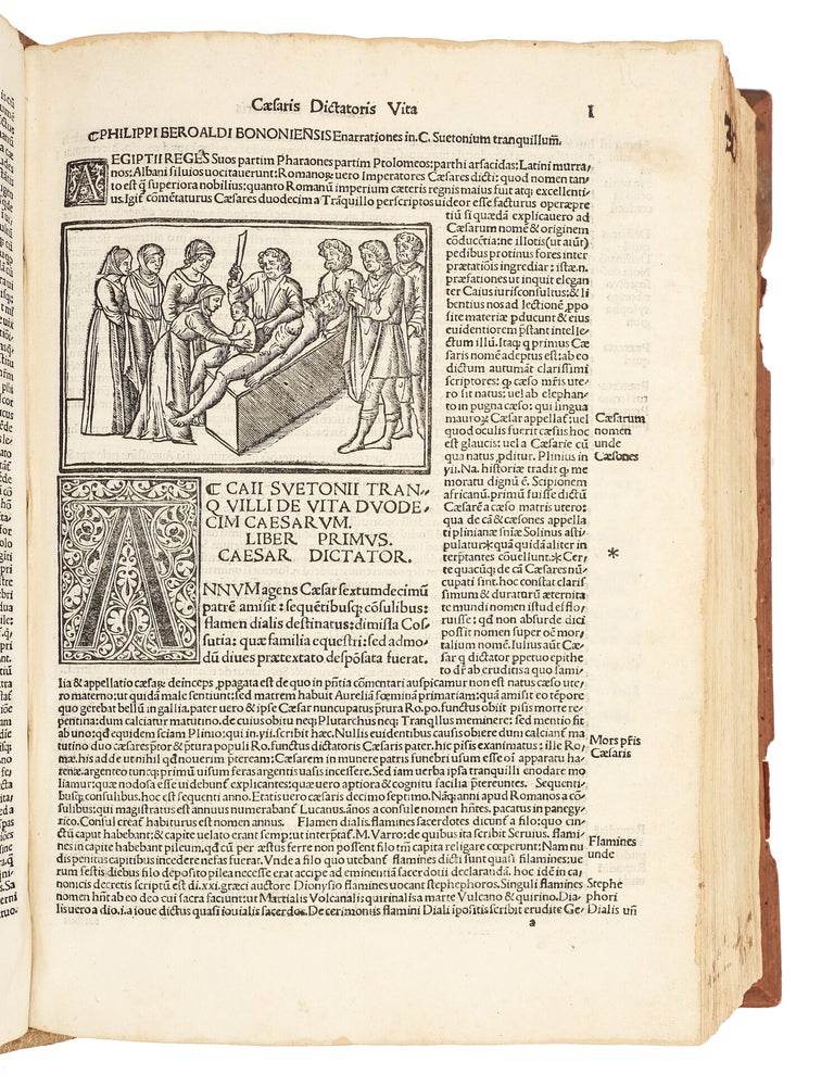 De vita XII Caesarum]. Commentationes conditae a Philippo Beroaldo in