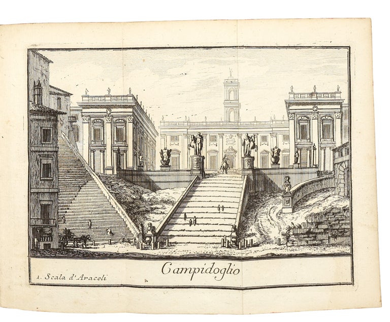 Il Mercurio Errante Delle Grandezze di Roma, tanto antiche, che moderne… In questa Ottava Edizione migliorato, ed accresciuto… Diviso in due parti. La Prima contiene Palazzi, e chiese. La Seconda Ville, giardini, terme, acque, teatri, cerchi, archi trionfali, guglie, sepolcri, ed altre antichità, e cose singolari di Roma.