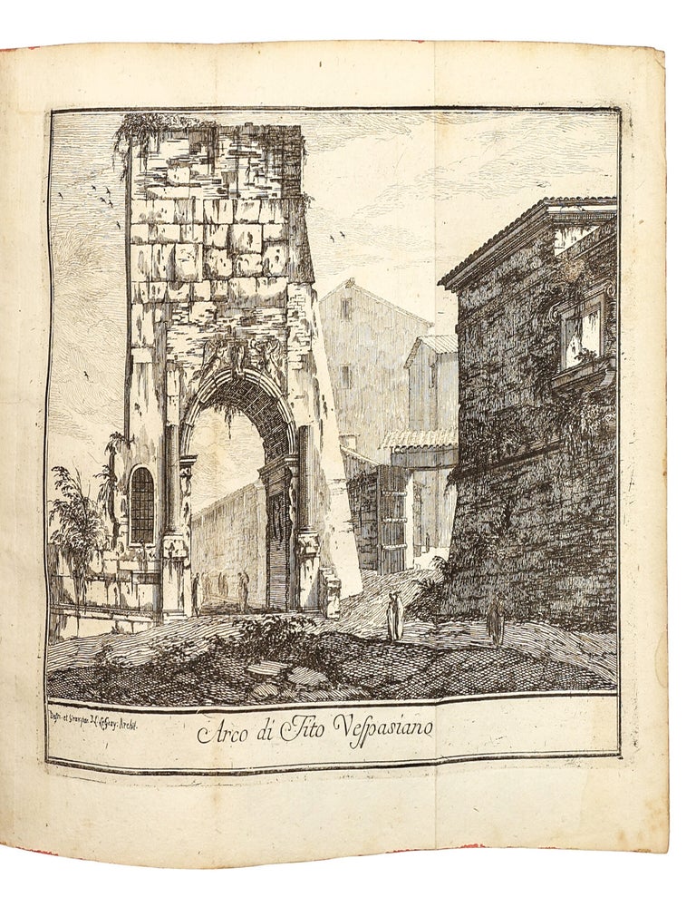 Il Mercurio Errante Delle Grandezze di Roma, tanto antiche, che moderne&hellip; In questa Ottava Edizione migliorato, ed accresciuto&hellip; Diviso in due parti. La Prima contiene Palazzi, e chiese. La Seconda Ville, giardini, terme, acque, teatri, cerchi, archi trionfali, guglie, sepolcri, ed altre antichit&agrave;, e cose singolari di Roma.