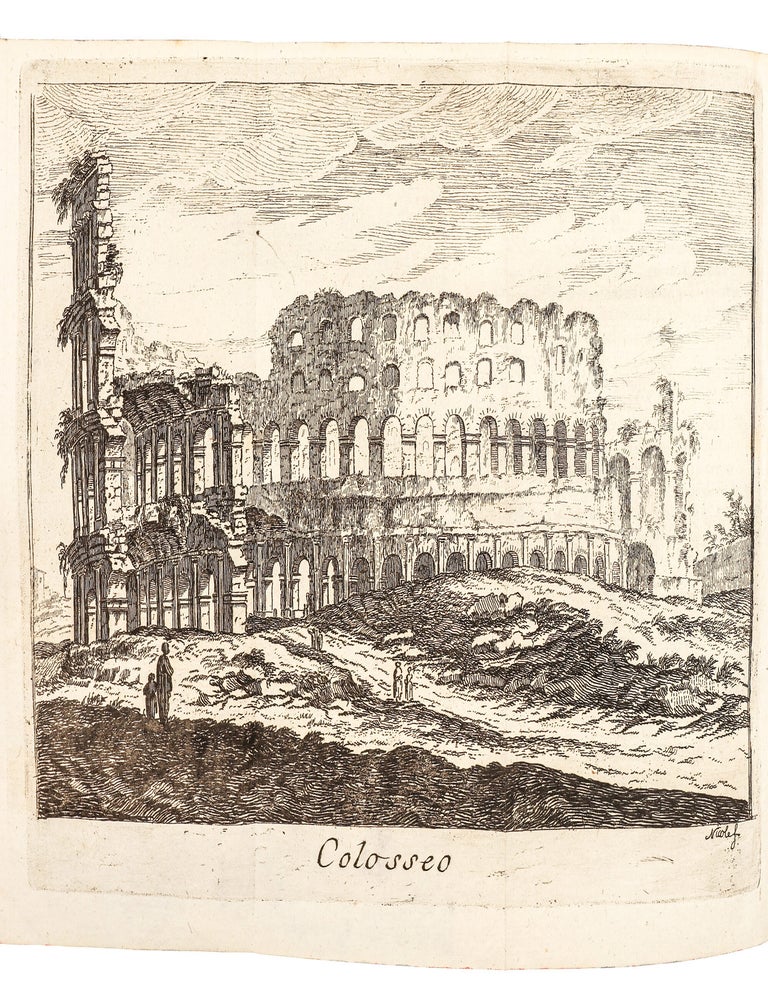 Il Mercurio Errante Delle Grandezze di Roma, tanto antiche, che moderne&hellip; In questa Ottava Edizione migliorato, ed accresciuto&hellip; Diviso in due parti. La Prima contiene Palazzi, e chiese. La Seconda Ville, giardini, terme, acque, teatri, cerchi, archi trionfali, guglie, sepolcri, ed altre antichit&agrave;, e cose singolari di Roma.