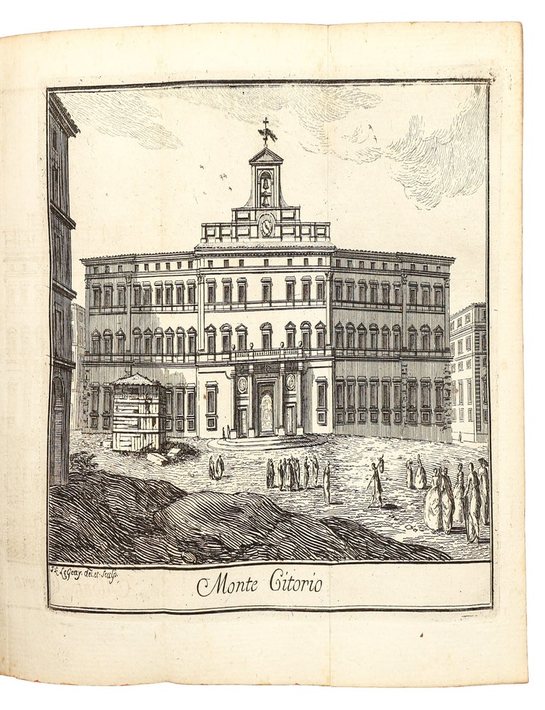 Il Mercurio Errante Delle Grandezze di Roma, tanto antiche, che moderne&hellip; In questa Ottava Edizione migliorato, ed accresciuto&hellip; Diviso in due parti. La Prima contiene Palazzi, e chiese. La Seconda Ville, giardini, terme, acque, teatri, cerchi, archi trionfali, guglie, sepolcri, ed altre antichit&agrave;, e cose singolari di Roma.
