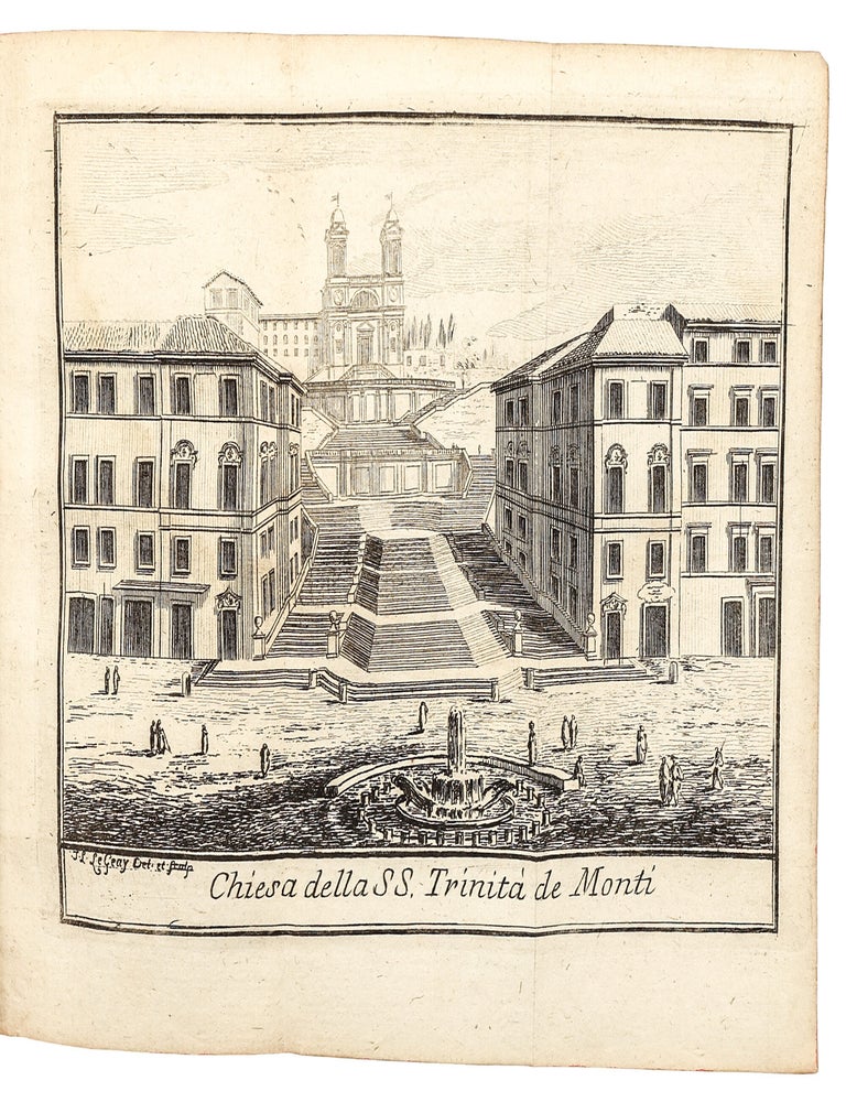 Il Mercurio Errante Delle Grandezze di Roma, tanto antiche, che moderne&hellip; In questa Ottava Edizione migliorato, ed accresciuto&hellip; Diviso in due parti. La Prima contiene Palazzi, e chiese. La Seconda Ville, giardini, terme, acque, teatri, cerchi, archi trionfali, guglie, sepolcri, ed altre antichit&agrave;, e cose singolari di Roma.