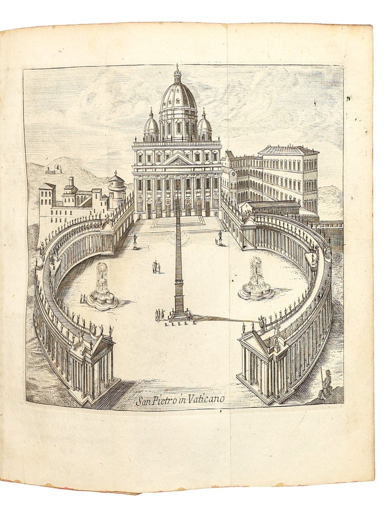 Il Mercurio Errante Delle Grandezze di Roma, tanto antiche, che moderne&hellip; In questa Ottava Edizione migliorato, ed accresciuto&hellip; Diviso in due parti. La Prima contiene Palazzi, e chiese. La Seconda Ville, giardini, terme, acque, teatri, cerchi, archi trionfali, guglie, sepolcri, ed altre antichit&agrave;, e cose singolari di Roma.