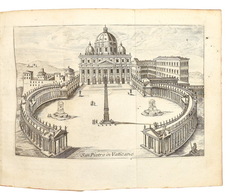 Il Mercurio Errante Delle Grandezze di Roma, tanto antiche, che moderne… In questa Ottava Edizione migliorato, ed accresciuto… Diviso in due parti. La Prima contiene Palazzi, e chiese. La Seconda Ville, giardini, terme, acque, teatri, cerchi, archi trionfali, guglie, sepolcri, ed altre antichità, e cose singolari di Roma.
