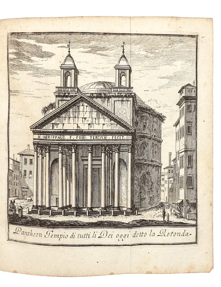 Il Mercurio Errante Delle Grandezze di Roma, tanto antiche, che moderne&hellip; In questa Ottava Edizione migliorato, ed accresciuto&hellip; Diviso in due parti. La Prima contiene Palazzi, e chiese. La Seconda Ville, giardini, terme, acque, teatri, cerchi, archi trionfali, guglie, sepolcri, ed altre antichit&agrave;, e cose singolari di Roma.