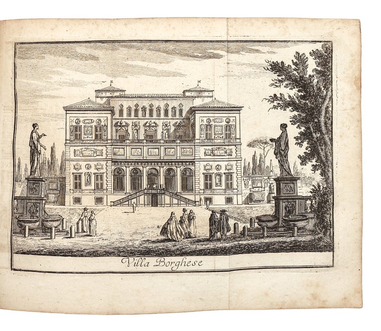 Il Mercurio Errante Delle Grandezze di Roma, tanto antiche, che moderne… In questa Ottava Edizione migliorato, ed accresciuto… Diviso in due parti. La Prima contiene Palazzi, e chiese. La Seconda Ville, giardini, terme, acque, teatri, cerchi, archi trionfali, guglie, sepolcri, ed altre antichità, e cose singolari di Roma.