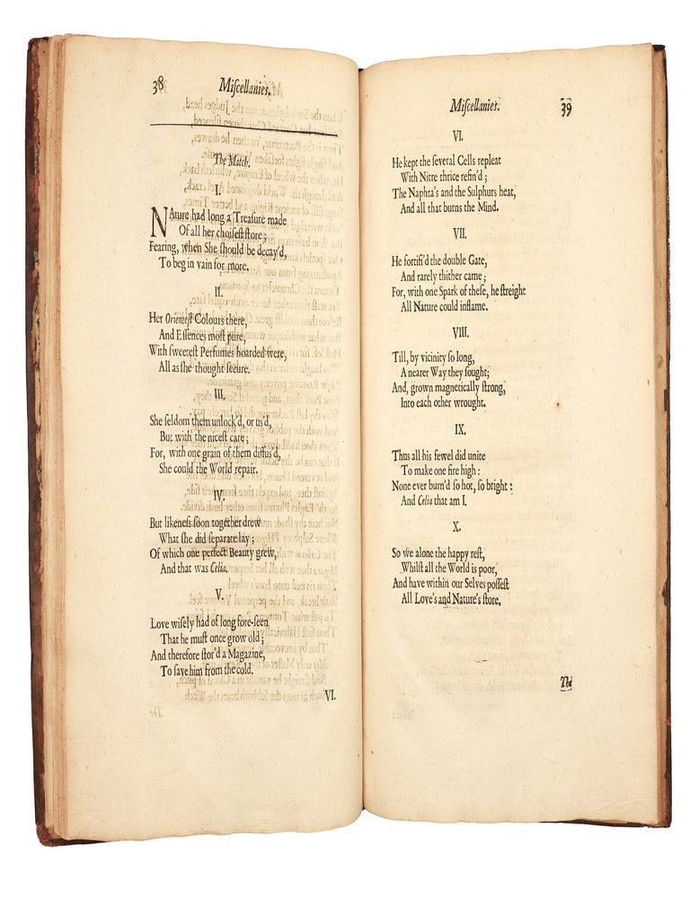 Miscellaneous poems By Andrew Marvell, Esq; late Member of the Honourable House of Commons