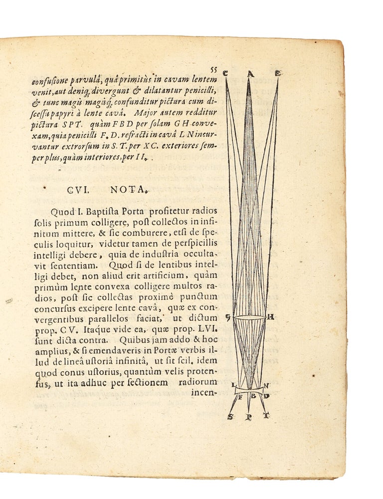 Dioptrice seu demonstratio eorum quae visui & visibilibus propter conspicilla non ita pridem inventa accidunt. Praemissae epistolae Galilaei de iis, quae post editionem Nuncii Siderii ope perspicilli, nova & admiranda in coelo deprehensa sunt. Item Examen praefationis Joannis Penae Galli in Optica Euclidis, de usu optices in philosophia.