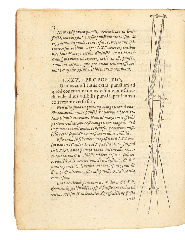 Dioptrice seu demonstratio eorum quae visui & visibilibus propter conspicilla non ita pridem inventa accidunt. Praemissae epistolae Galilaei de iis, quae post editionem Nuncii Siderii ope perspicilli, nova & admiranda in coelo deprehensa sunt. Item Examen praefationis Joannis Penae Galli in Optica Euclidis, de usu optices in philosophia.