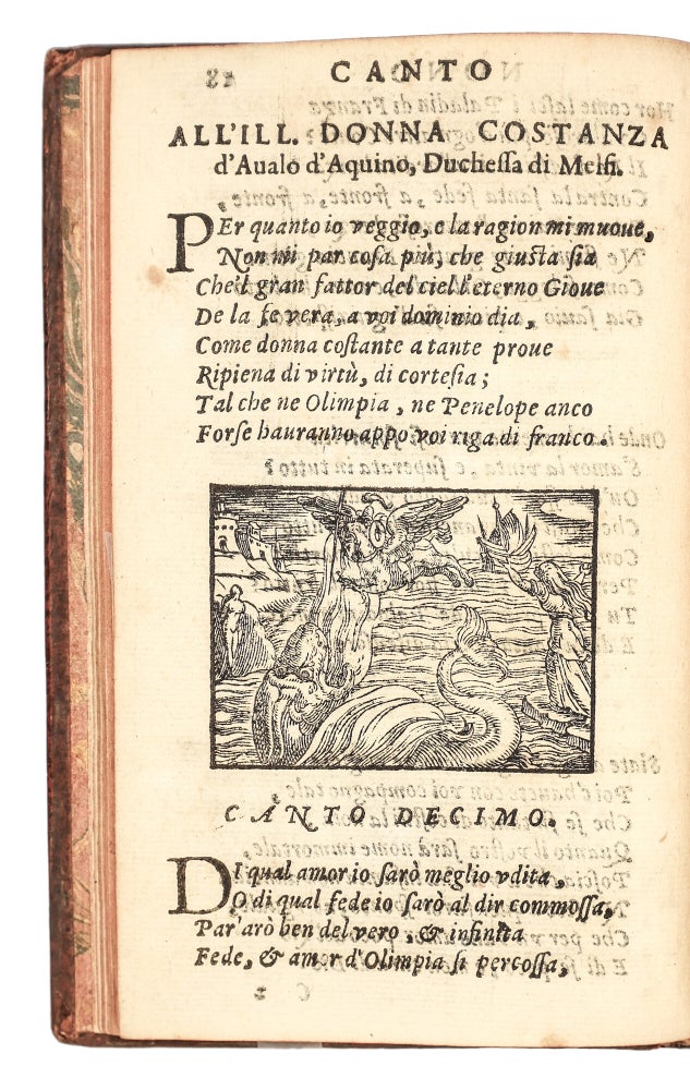 Item #5495 Il discorso della s. Laura Terracina; sopra il principio di tutti i canti di Orlando...