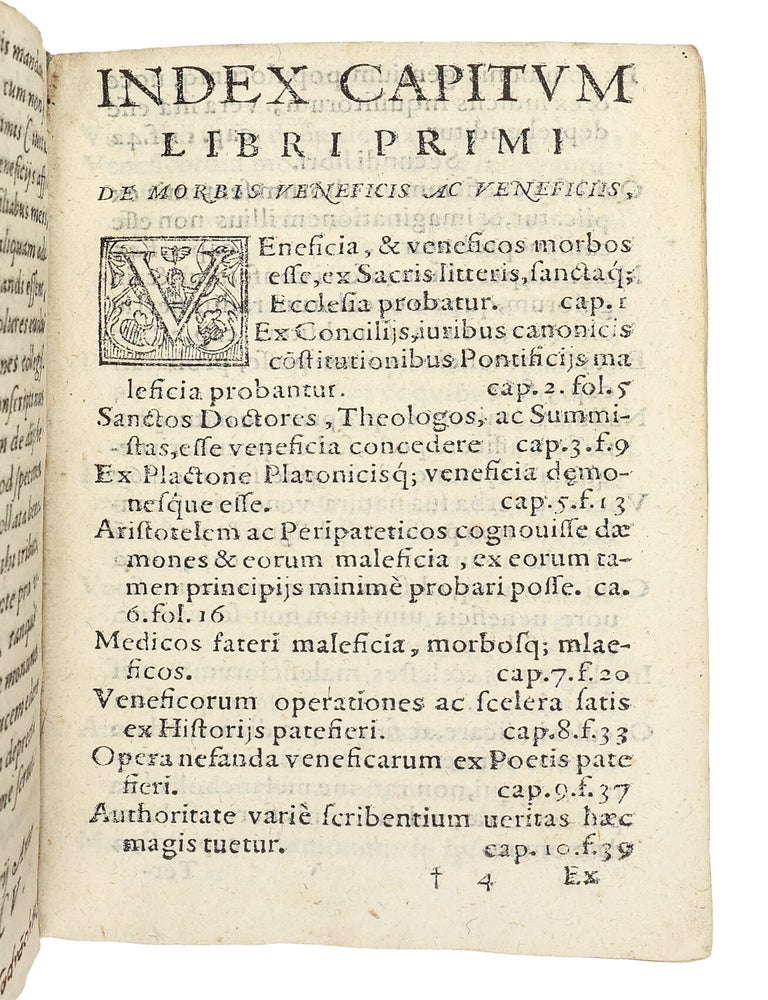 De morbis veneficis ac veneficijs. Opus... medicis, ac exorcists apprime utile ac necessarium.