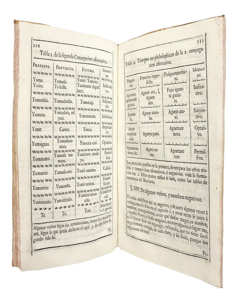 Arte de la lengua japona, dividido en quatro libros seg&uacute;n el arte de Nebrixa, con algunas voces proprias de la escritura, y otras de los lenguages de Ximo, y del Cami, y con algunas perifrases, y figuras