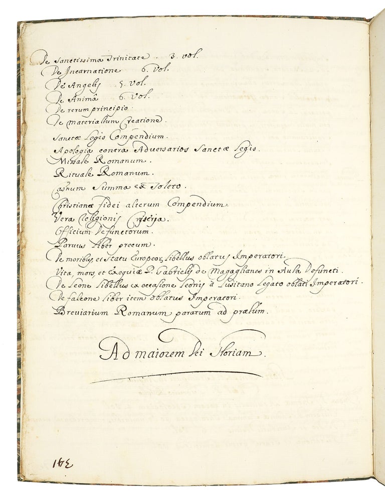 Breve relatione della vita e morte del P. Ludovico Buglio, Missionario della Cina, scritta dal Padre Filippo Grimaldi nella Corte Imperiale di Pekin. Alli 4 ottobre 1682.