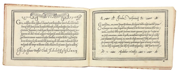 Item #5531 Opera di Frate Vespasiano Amphiareo da Ferrara… nella quale s’insegna scrivere...