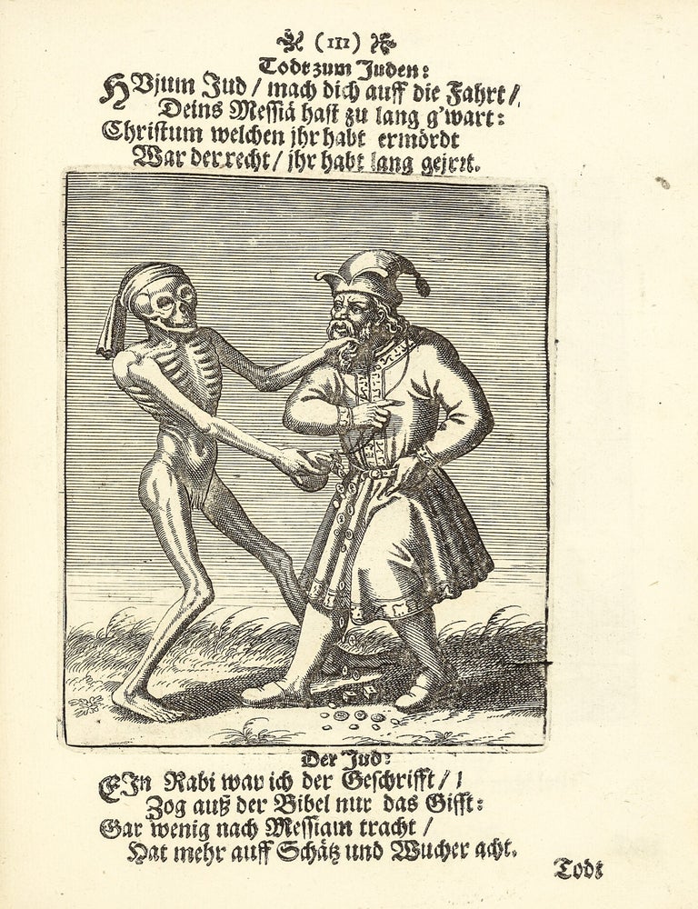 Todten-Tantz, wie derselbe in der l&ouml;blichen und weitber&uuml;hmten Stadt Basel als ein Spiegel menschlicher Beschaffenheit gantz k&uuml;nstlich gemahlet und zu sehen ist. Mit beygef&uuml;gten aus H. Schrifft und denen alten Kirchenlehrern gezogenen Erinnerungen vom Todt, Aufferstehung, J&uuml;ngsten Gericht, Verdamnuss der Gottlosen und dem ewigen Leben. Nach dem Original in Kupffer gebracht und heraus gegeben durch Matth. Merians sel. Erben