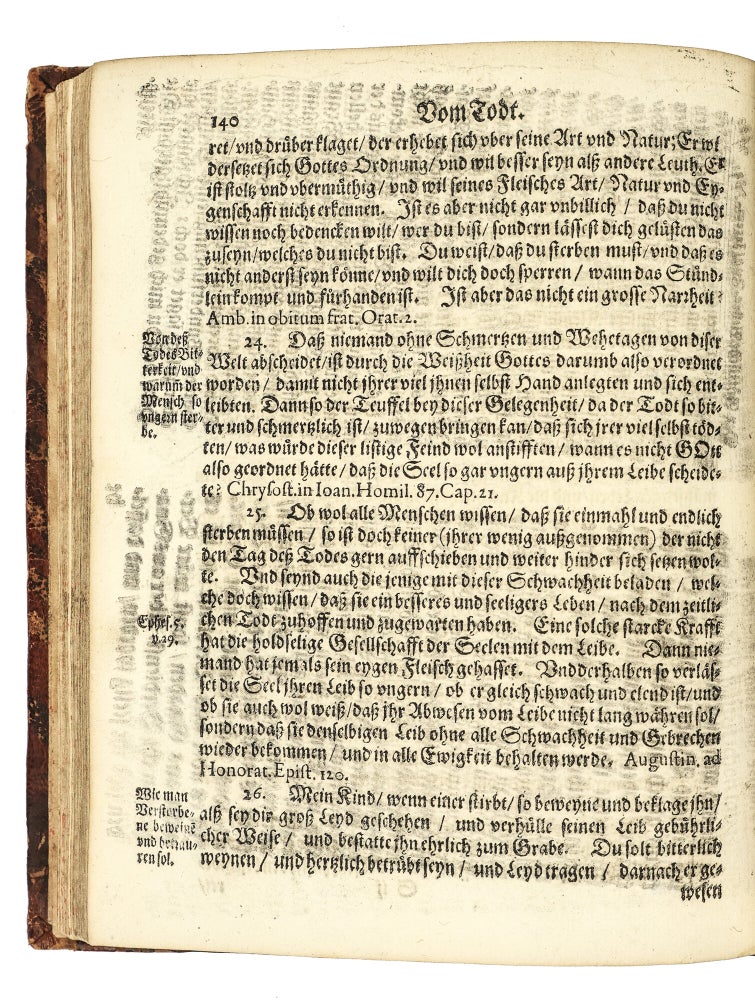 Todten-Tantz, wie derselbe in der löblichen und weitberühmten Stadt Basel als ein Spiegel menschlicher Beschaffenheit gantz künstlich gemahlet und zu sehen ist. Mit beygefügten aus H. Schrifft und denen alten Kirchenlehrern gezogenen Erinnerungen vom Todt, Aufferstehung, Jüngsten Gericht, Verdamnuss der Gottlosen und dem ewigen Leben. Nach dem Original in Kupffer gebracht und heraus gegeben durch Matth. Merians sel. Erben